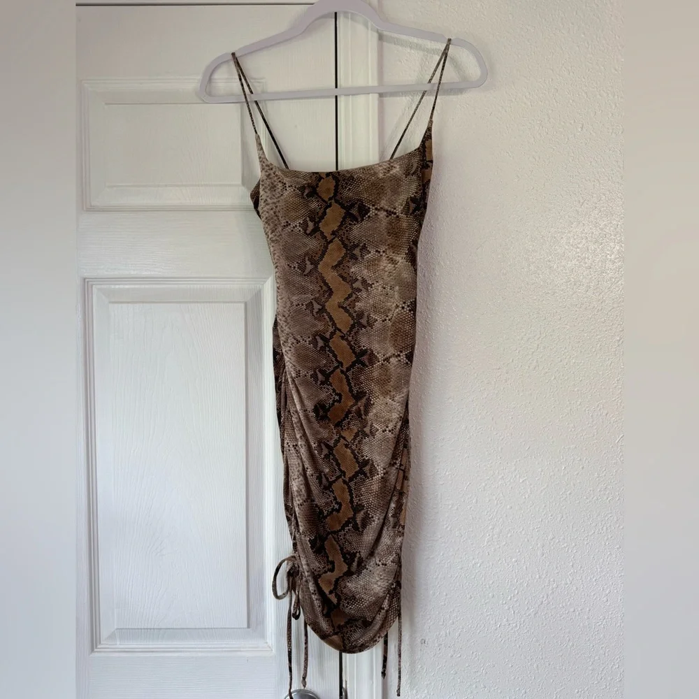 Windsor Snake Print mini Dress - Picture 1 of 12